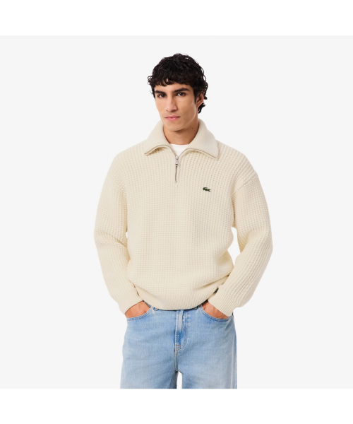 매장정품 라코스테 LACOSTE 남성 스카시 조직 카라 스웨터 AH5205-55N XFJ V1MLFA 1417451 185,000원