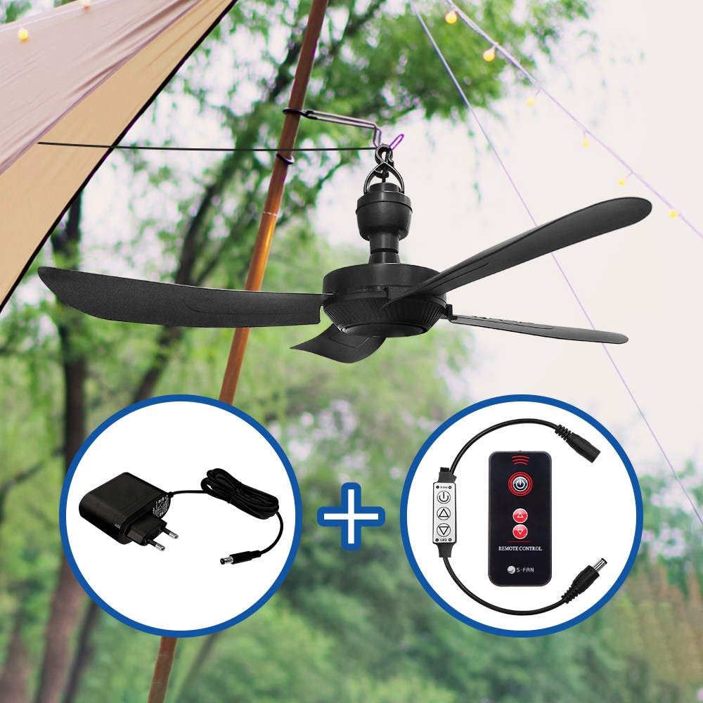 타프팬 캠핑 선풍기 천장 실링팬 S-FAN50 속도조절 리모컨 세트 39,000원