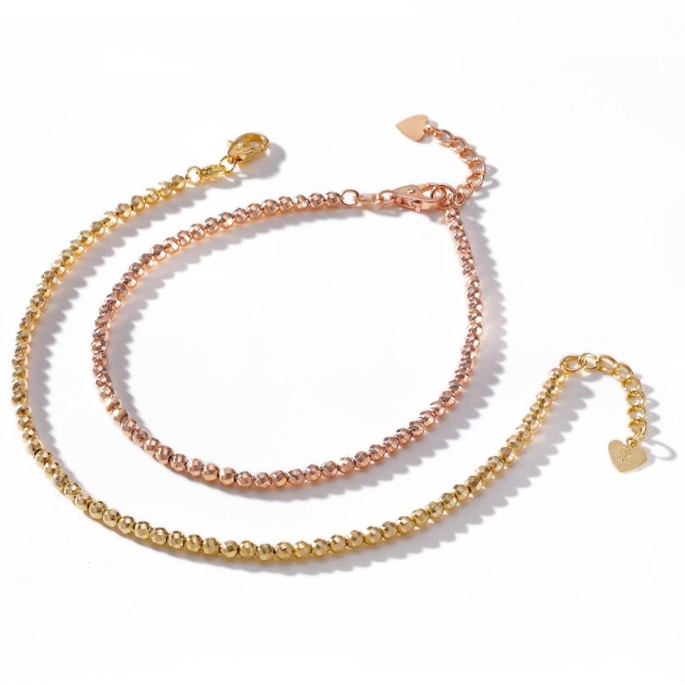 펠리체골드 14K 컷팅볼 2.5mm 팔찌(+선물포장) 금 체인 볼 데일리 여성 기념일 고급 골드 레이어드 981,130원