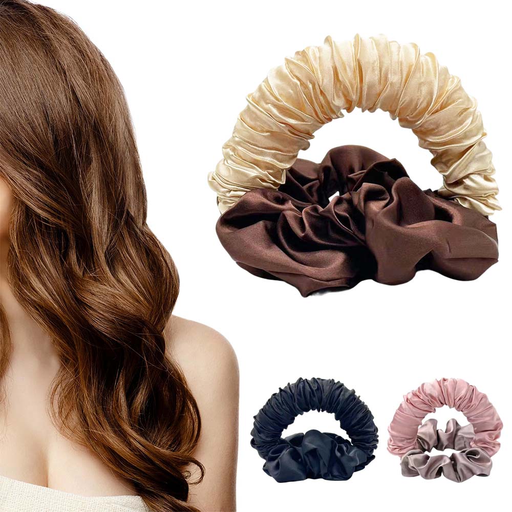 루베이 2in1 셀프 헤어롤 구르프 + 곱창 머리끈 강력 고정 오래가는 웨이브 수면/운동/여행 9,900원