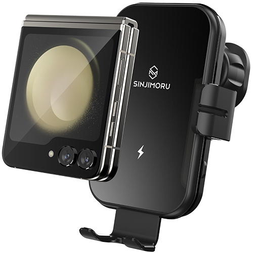 신지모루 15W 듀얼코어 갤럭시Z 플립 호환 고속 무선 충전 차량용 거치대 34,900원