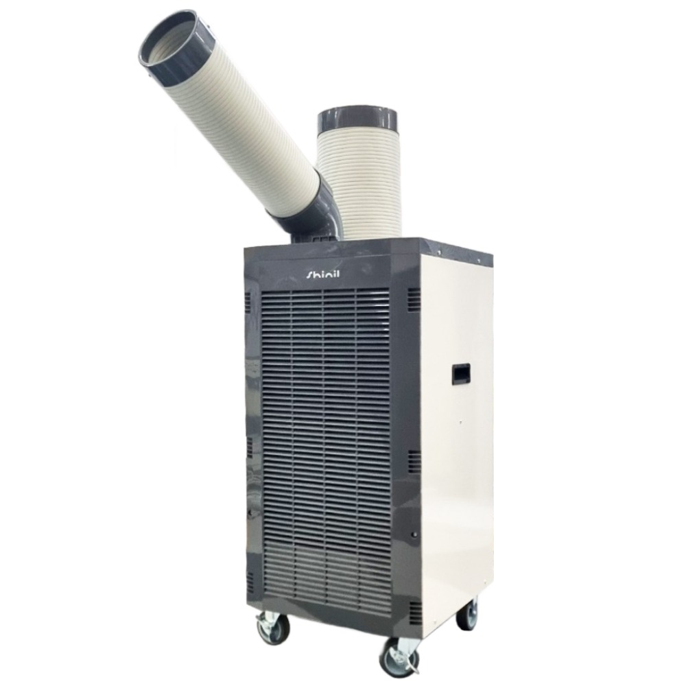 신일 산업용 에어컨 공업용 공장 주방 야외 공연장 휴게소 공사장 창고 실외기없는 이동식 코끼리 1구, SMA-PC3500G 868,000원