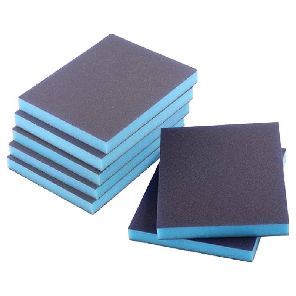 OON 양면 블루 스펀지 사포 500-600방, 7개 5,900원