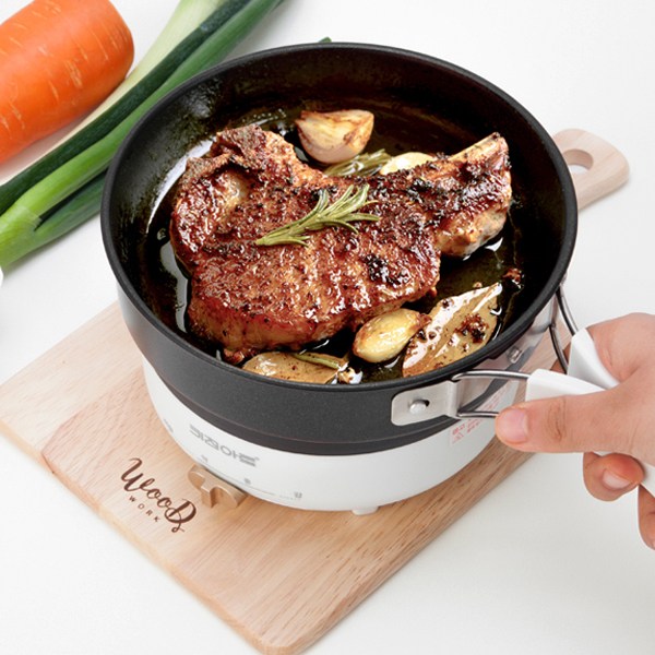 키친아트 신제품 전기코펠 여행용 멀티쿠커 휴대용 미니 인덕션 전기냄비 라면포트 48,900원