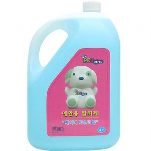 애완견 냄새제거 펫퍼스 대용량 향균탈취제 4L - 베이비파우더향, 1개, 4L 19,300원