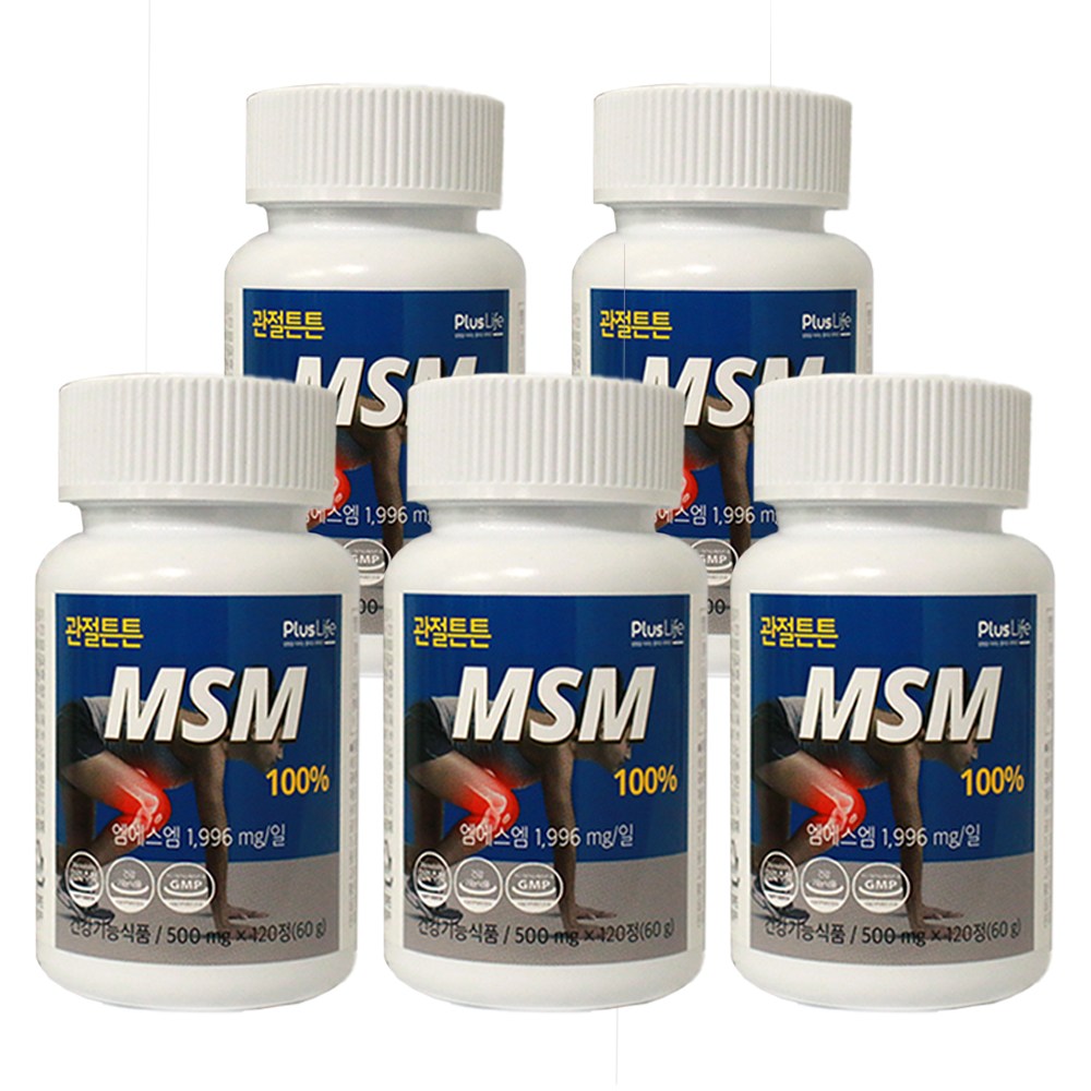 닥터아브 관절튼튼 MSM 100%, 120정, 5개 97,000원