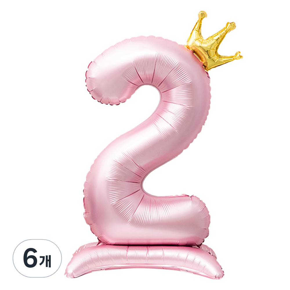 인블룸 대형 왕관 숫자 스탠드 파티풍선 2 45,140원