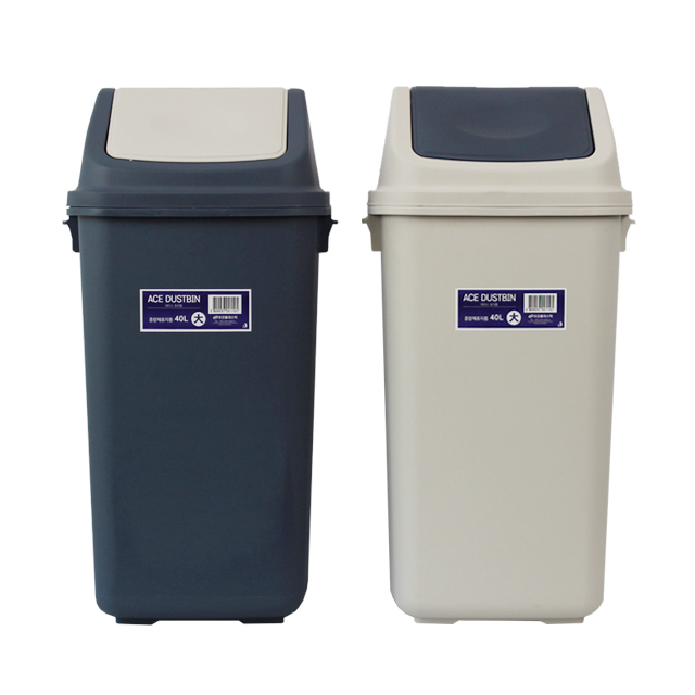 유진 에이스휴지통 사각휴지통 (소,중,대) 30L 40L 50L 쓰레기통 업소용 사무실, 베이지 15,190원