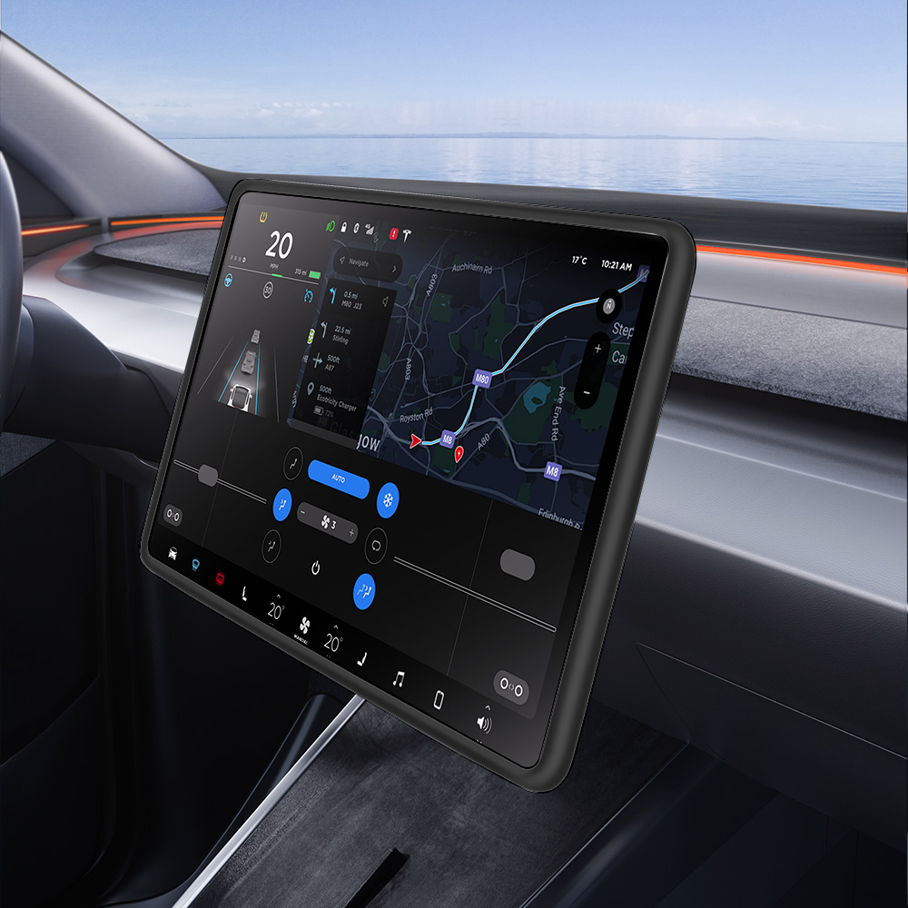 YZ 테슬라 호환 스크린 케이스 모니터 실리콘 프레임 파손방지 액정 커버 악세사리 모델Y 프리미엄 16인치, 1GB, 블랙(모델Y/YL 프리미엄 16인치) 12,900원