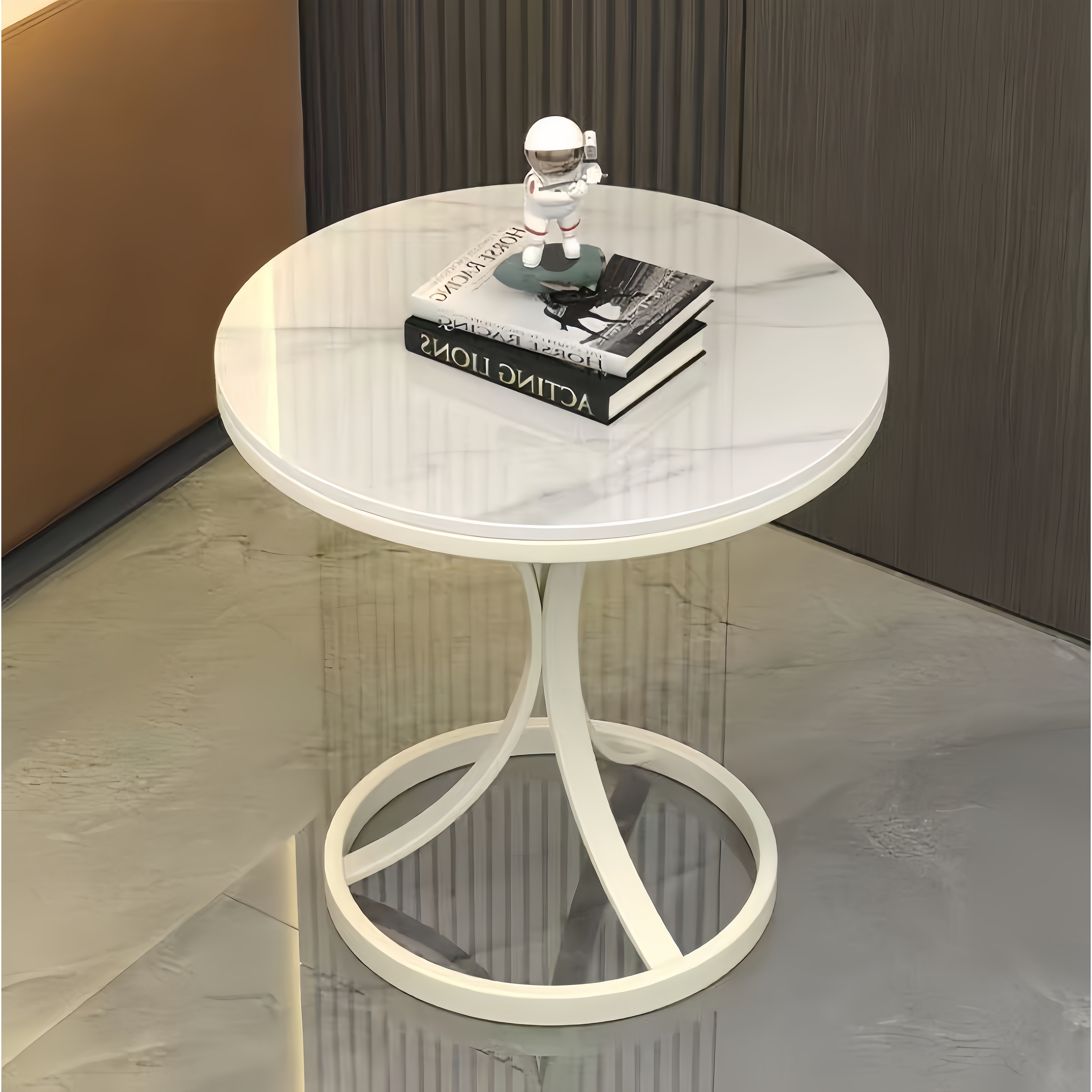 YAPOGI 북유럽 가정용 대리석 원형 티테이블 거실 침대 사이드 테이블 79,800원