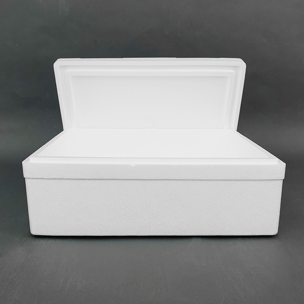 직사각 중간높이형 7호 스티로폼박스 아이스박스 포장박스 외경 524X390X200mm, 8개, 흰색 41,800원