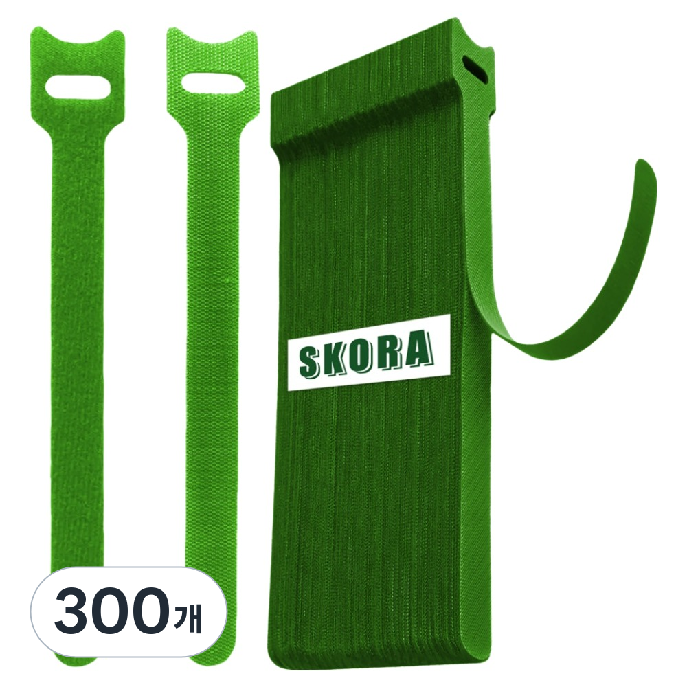 스코라 식물용 찍찍이 타이 스티커 브라이트 그린 15cm 33,900원