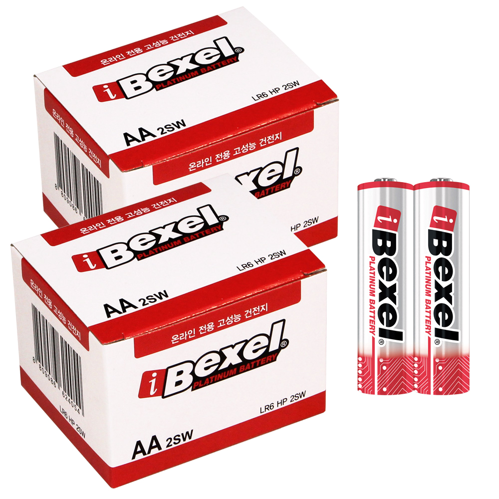 벡셀 i 플래티넘 고성능 건전지 AA, 40개입, 1개 18,900원