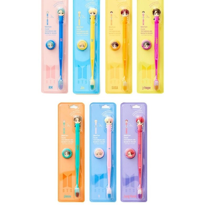 더이즈 글렌큐어 BTS 멤버별 캐릭터 칫솔 8,900원