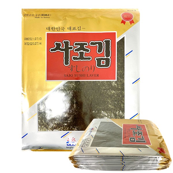 사조씨푸드 주식회사 사조 김밥용 27g (10매) X 10개, 2.9g, 10개 35,990원