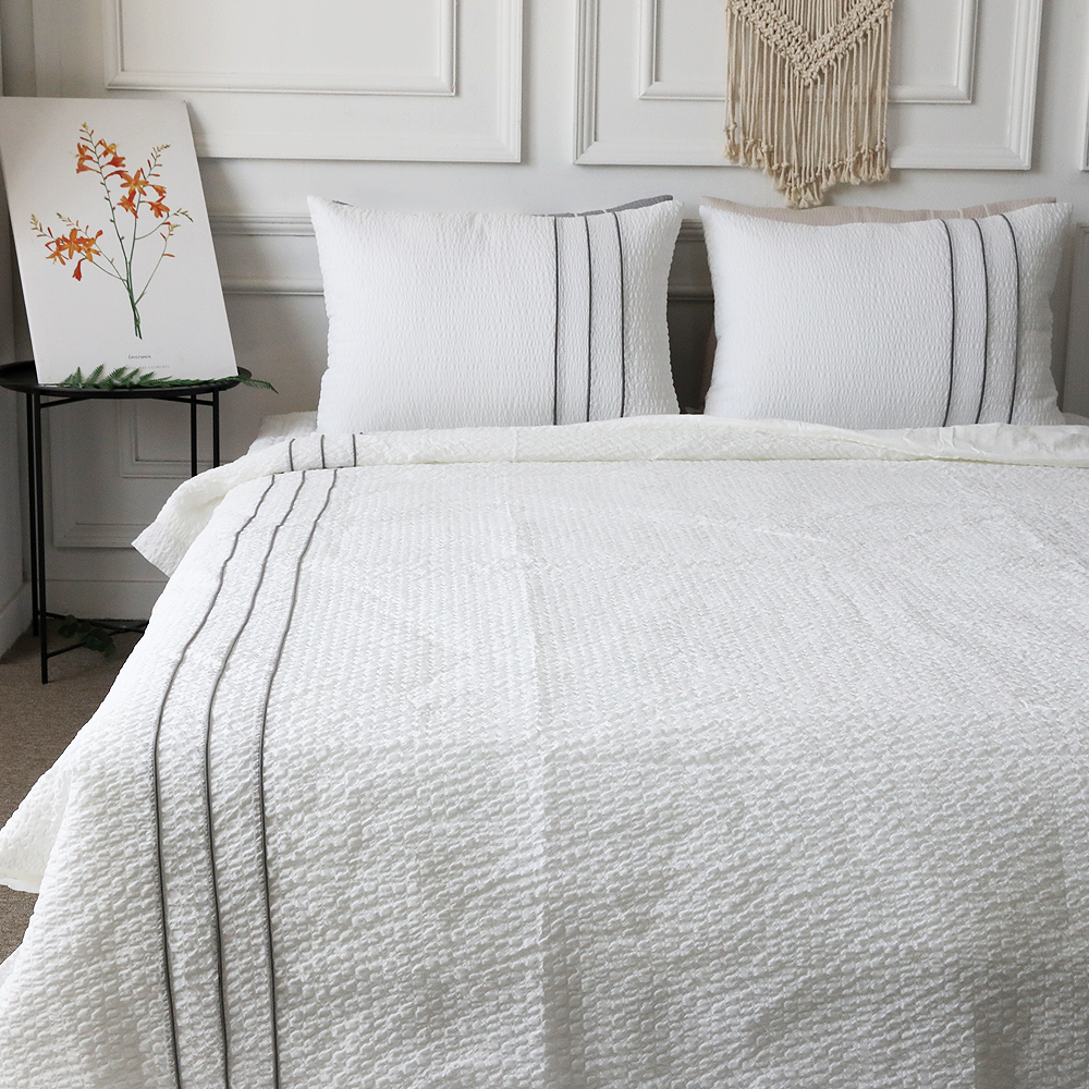 포에버베딩 라인 뱀부 여름이불 호텔침구 슈퍼싱글 퀸 킹 이불 선택가능 72,800원