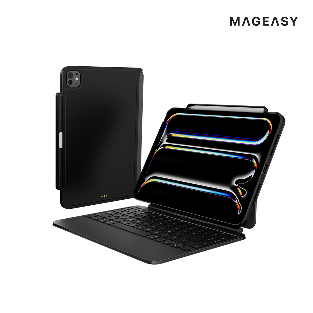 스위치이지 커버버디 아이패드 프로 에어 M4 M2 M3 11인치 13인치 케이스 매직키보드 호환 2024, 레더 블랙(MPD229253LB24) 65,900원