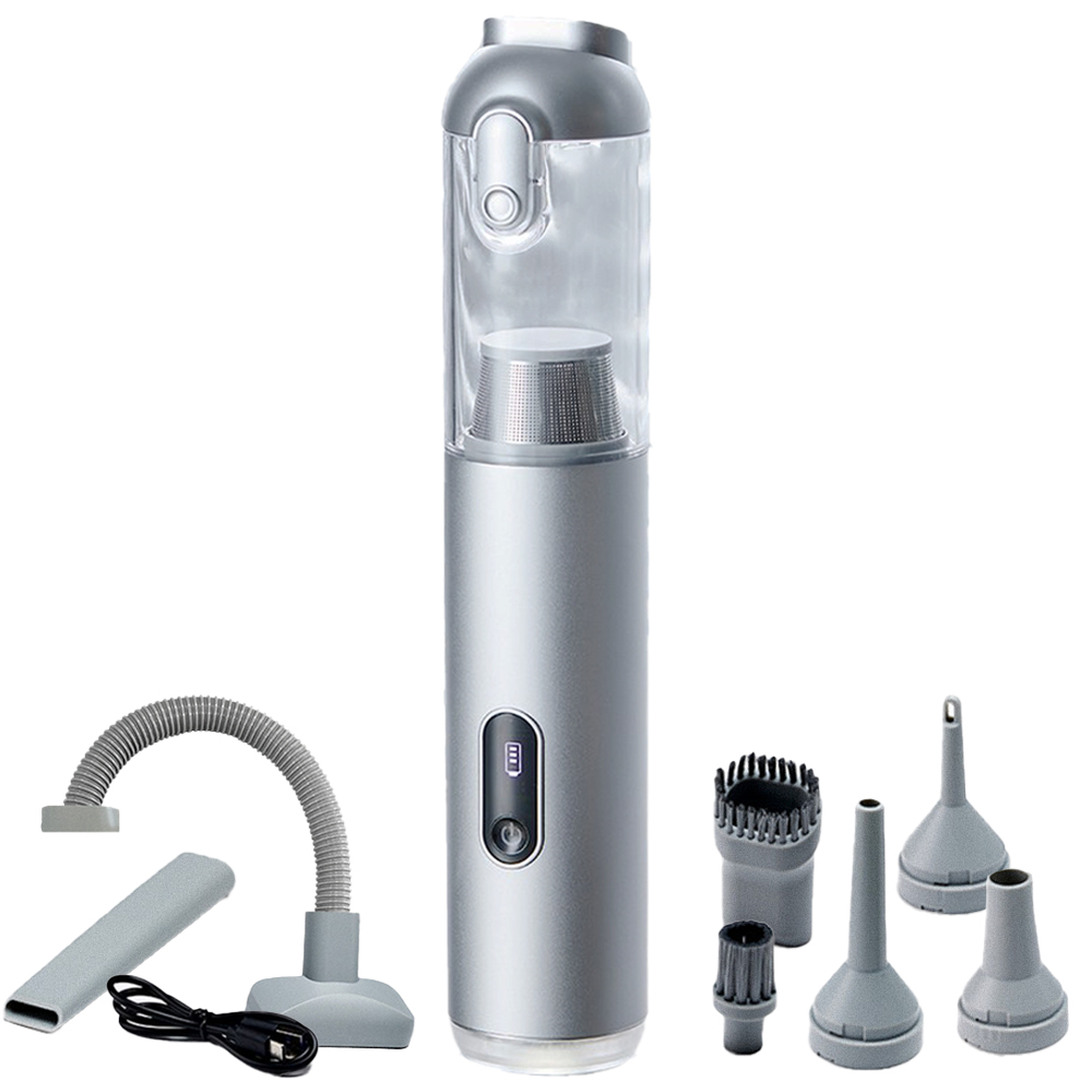 메이튼 차량용 무선 BLDC 진공 핸디형 LED 청소기, MT84060, 실버레이 69,500원