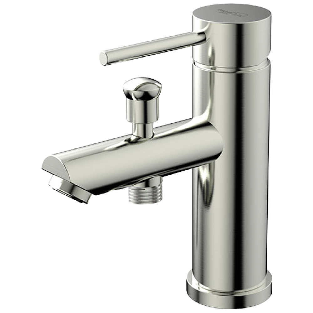 대림바스 DL-YB4A16 원홀 세면샤워 무광 니켈 세면대수전 샤워겸용수전 자동폽업전용 74,000원