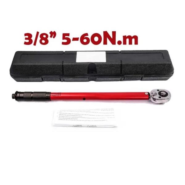 정밀 리버시블 래칫 토크 렌치, 키 전문 자전거 오토바이 자동차 도구, 2-210N.m, 1/2 3/8 36,000원