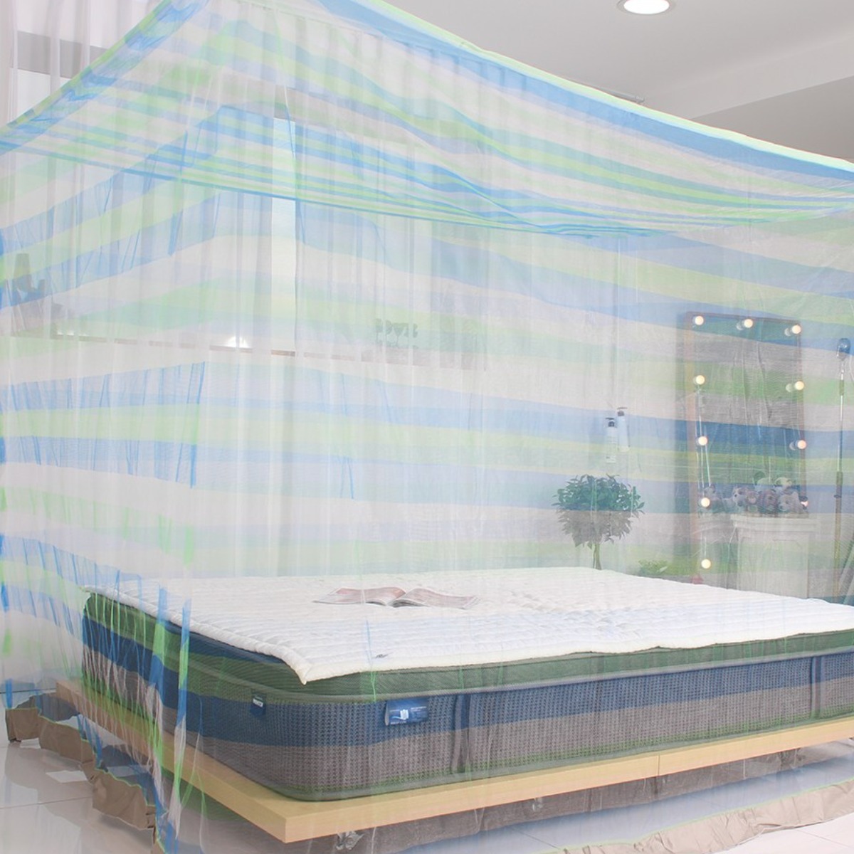 힛템 국내생산 솔향가득한 사각추모기장 방장 때가 타지 않는 국방색 16,500원