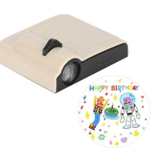 홈파티 생일빔 배경조명 포토존 미니빔 프로젝터 토이 4,500원