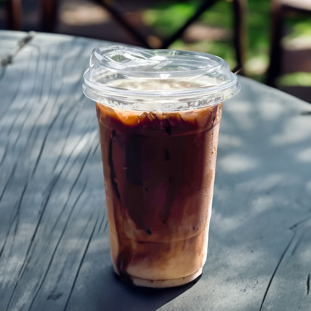 98파이 720ml (24온스) 아이스컵 + 개폐 리드 뚜껑 100개 세트 14,200원