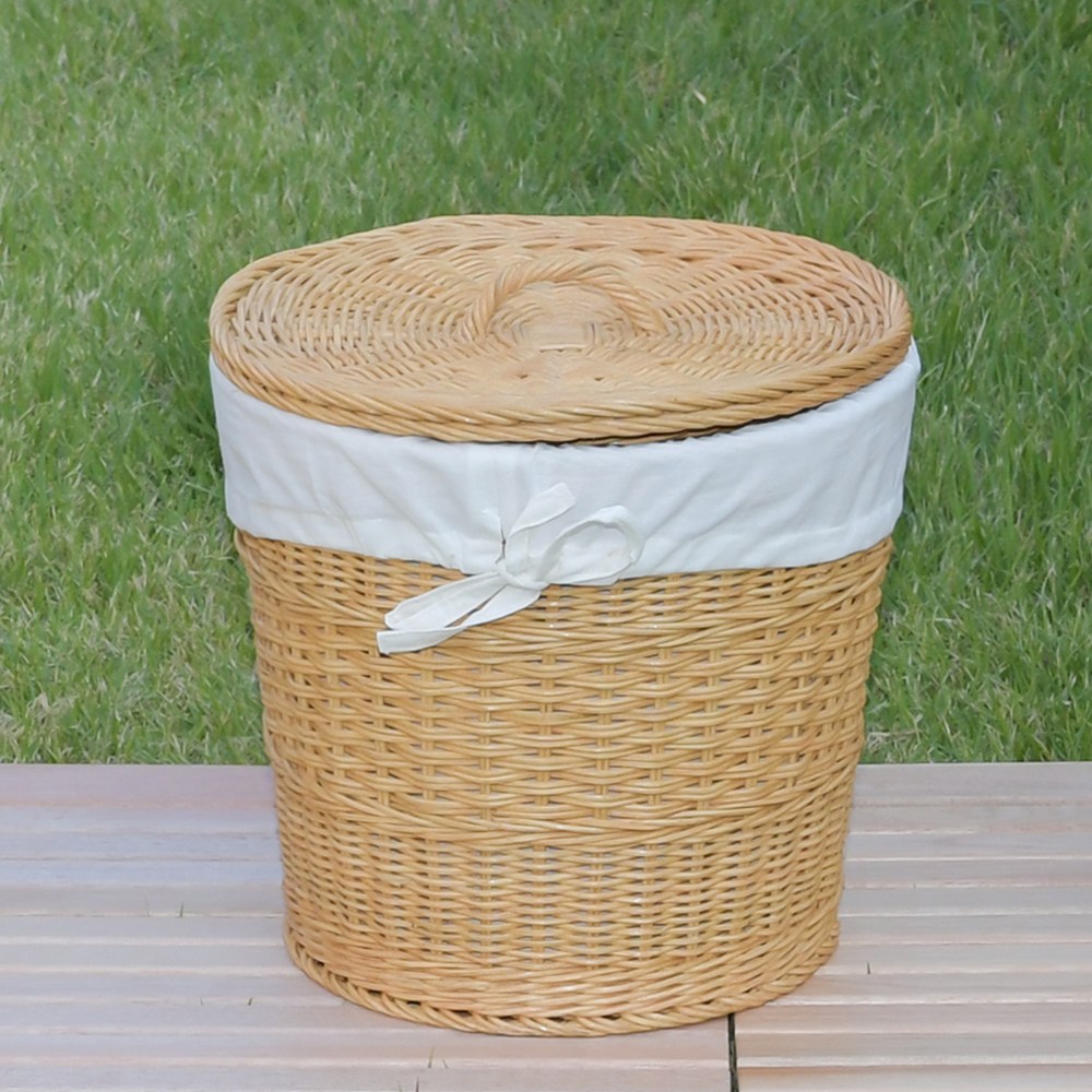 코지하우스 리홈 네츄럴 허니 라탄 바구니 다용도 수납바구니 빨래바구니 세탁바구니 (소), 1개 32,980원