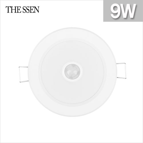 국내산 LED 에코 4인치 센서매입등 9W 플리커프리 /THE SSEN, 1개 10,600원