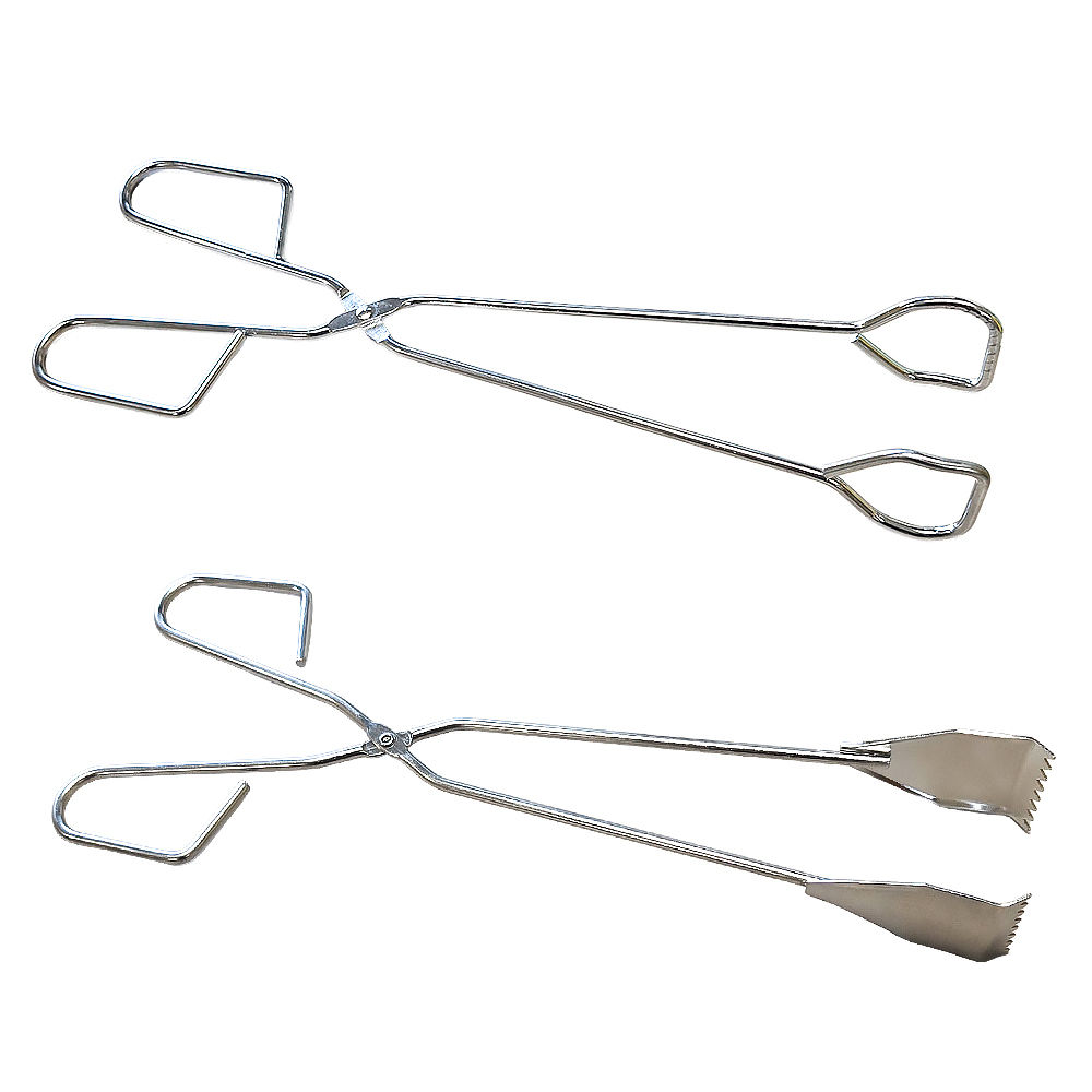 바이퀸 304 스텐 가위형 고기 집게 + 주방 멀티 집게, 1세트, 단일색상 8,900원