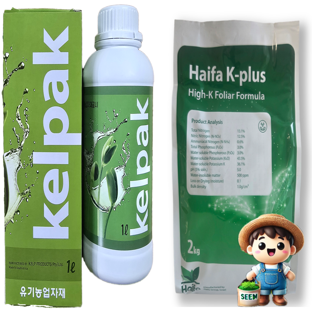 한국농자재 [엽면시비] 케이플러스 2kg + 켈팍 1L 고추 벼 과수 마늘 양파 대파 오이 호박 상추 한국농자재, 2kg, 1개 71,500원