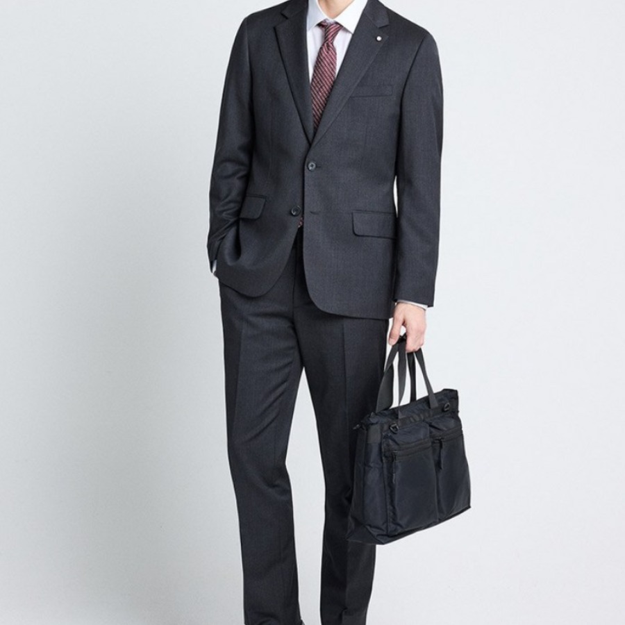 [STCO] 남성 10年 수트 울혼방 사방스판 수트 슬림핏 그레이 159,000원