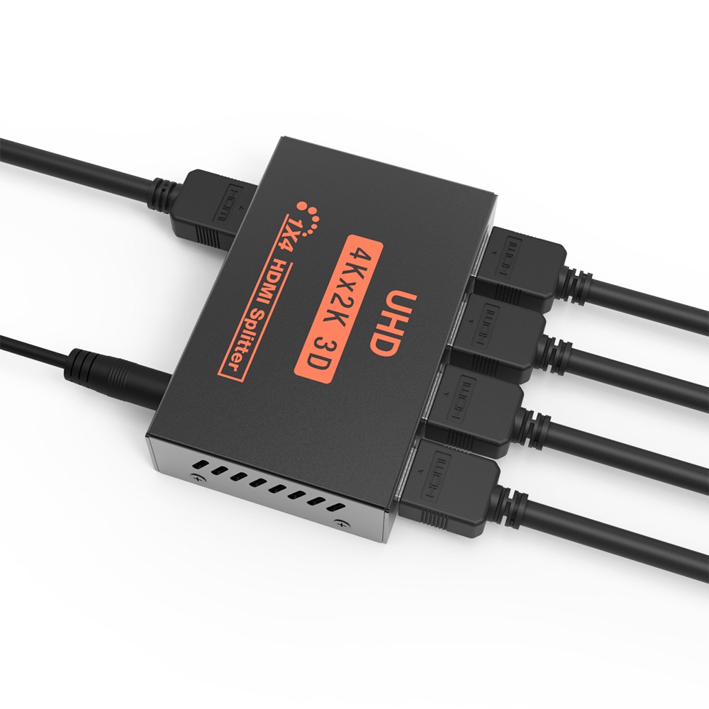 넥스트유 4K 고해상도 HDMI 4포트 분배기, NEXTU 514SP4K[블랙], 1개 23,000원