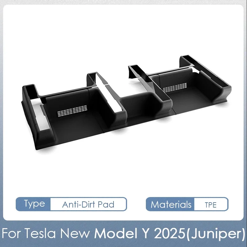 테슬라 호환 모델 Y 주니퍼 2025 TPE 시트 아래 코너 가드 슬라이드 레일 보호 커버 안티킥 패드 자동차 액 66,500원