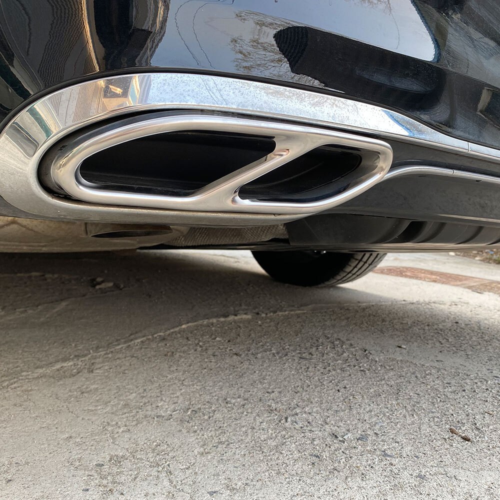 두두카 벤츠 S클래스 W223 듀얼 머플러팁 커버 몰딩 악세서리 21년이후 호환 40,000원