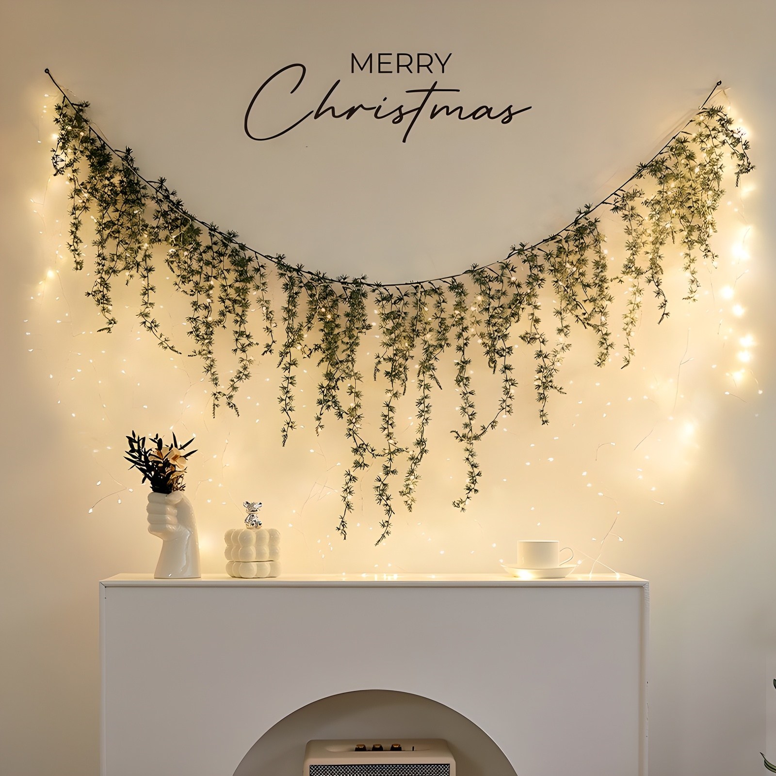 코스키 크리스마스 가랜드 조화 벽트리 LED 전구 360구 리모컨포함 22,900원