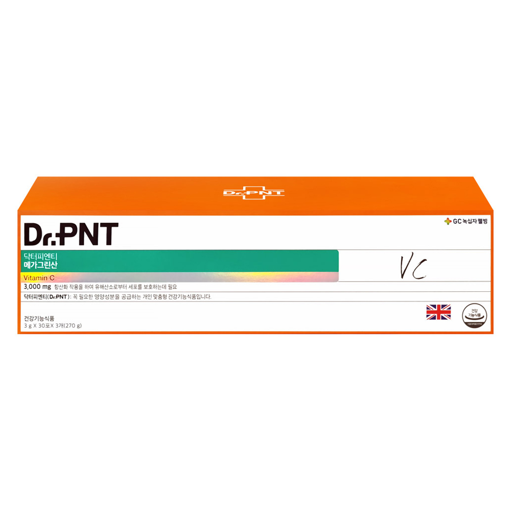 닥터피엔티 메가그린산 비타민C 3000 90p 26,590원