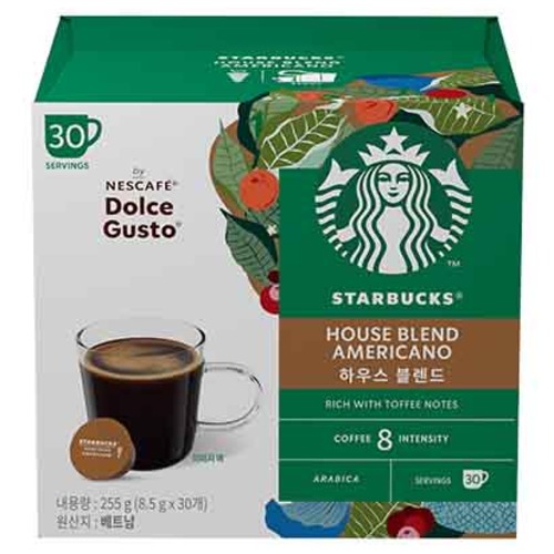 스타벅스 돌체구스토 하우스 블렌드 캡슐커피 20,870원