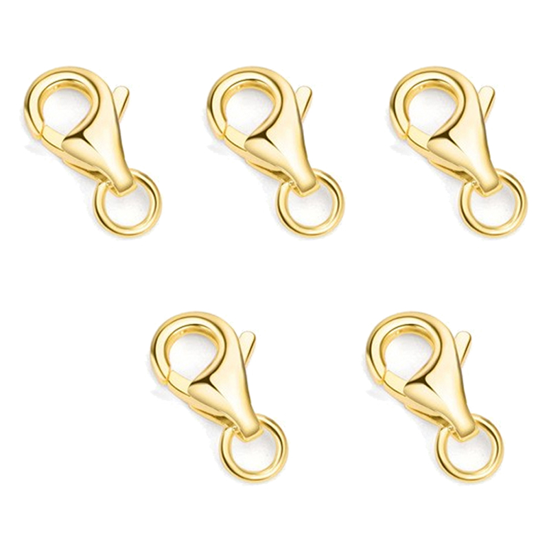 마다꾸미 목걸이 팔찌 연결고리 액세서리 마감장식 부자재, 04 골드, 5개 5,900원