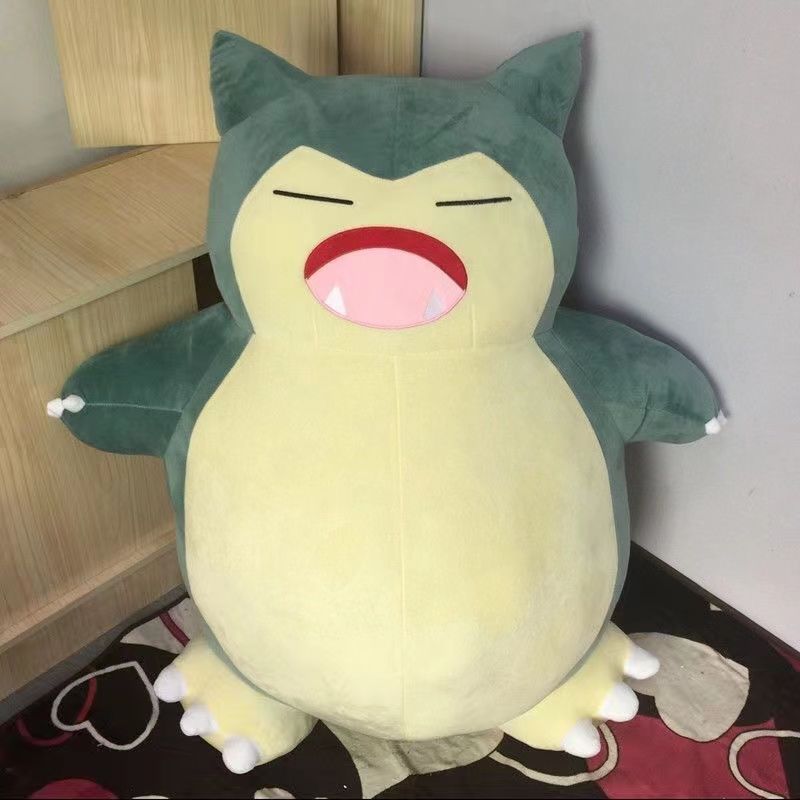 MAKABORO 포켓몬 잠만보 봉제인형 초대형인형 안고자는 수면인형 생일선물용 25,800원