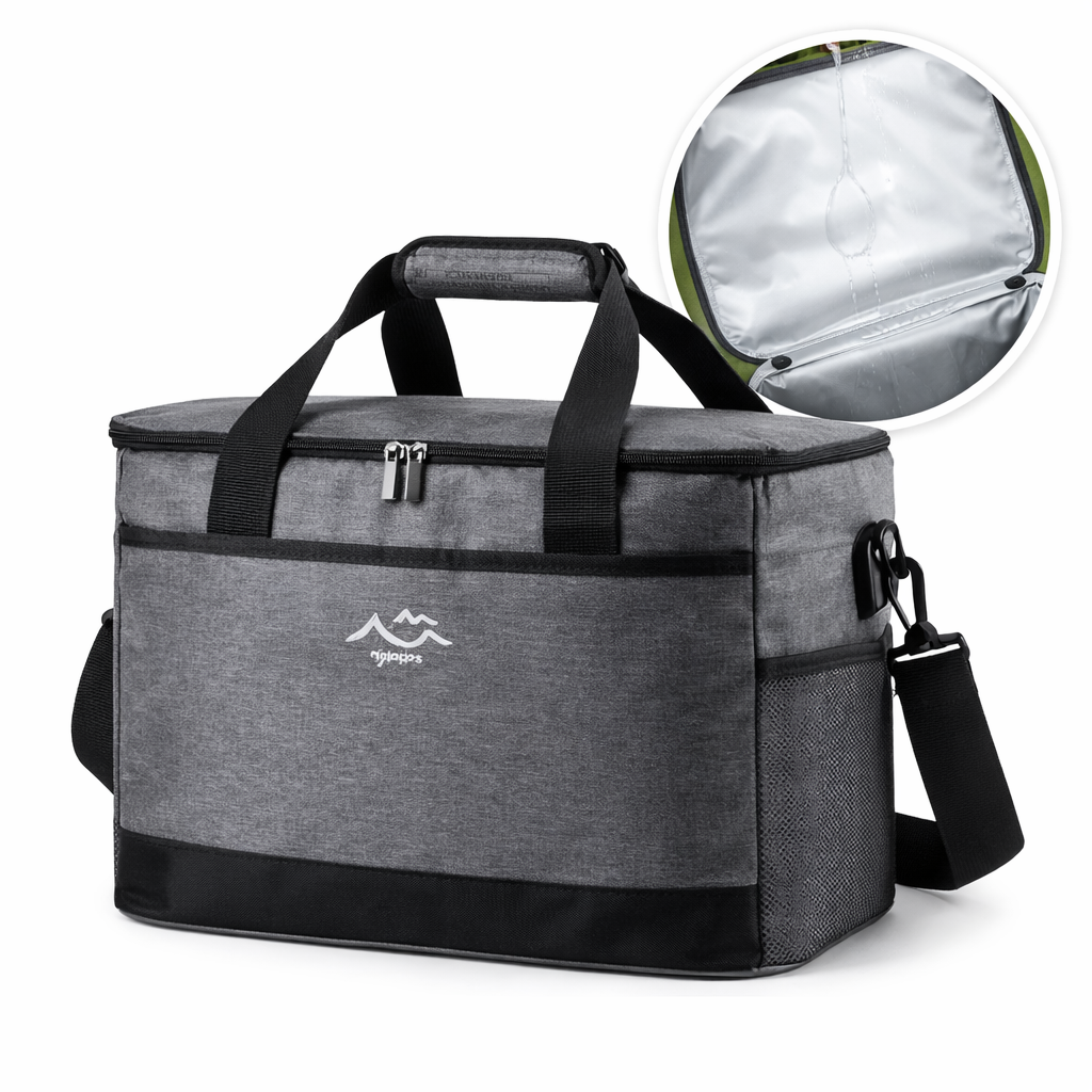 에트유 소프트 쿨러백 보냉백 캠핑 피크닉 보온 보냉가방 26L, 26L, 그레이 15,900원