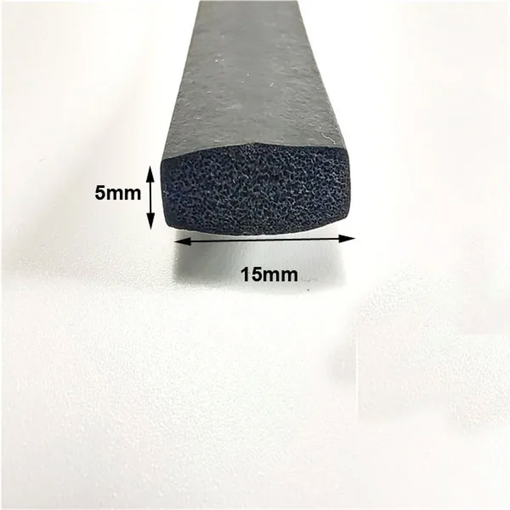 너비 5 6 8 9 10 12 15mm EPDM 고무 발포 씰링 스트립 플랫 스퀘어 스트립 배포 캐비닛 박스 EPDM 스폰지 12,200원