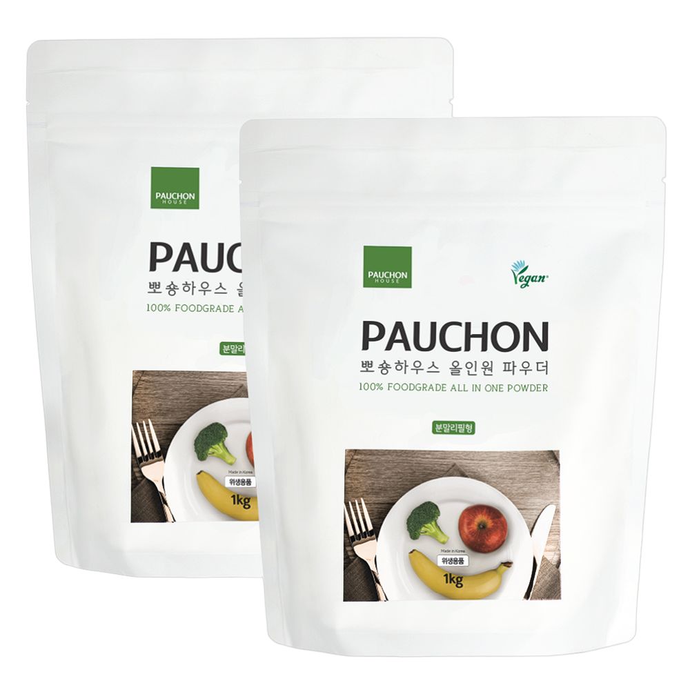 1+1 뽀숑하우스 올인원파우더 리필 1kg 과일 야채 젖병 식기세척기 식세기 세제 23,800원