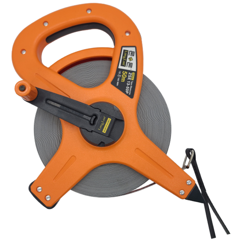 론앤론 압축나일론코팅 대형 거리측정 롤 롱스틸 줄자 50m ZSE13-50S 40,000원