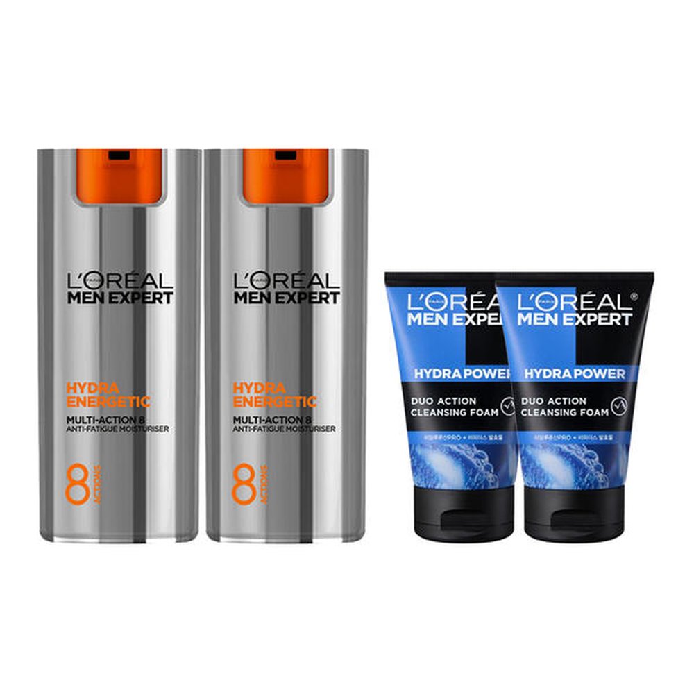 로레알파리 맨 엑스퍼트 멀티액션8 안티에이징 올인원 50ml 2개 +아쿠아 클렌징 폼 50ml 2개 51,950원
