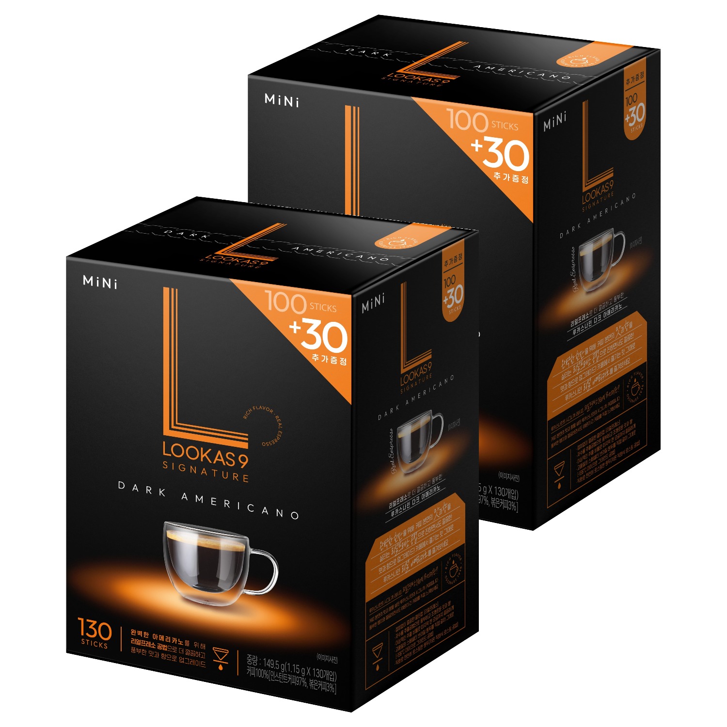 루카스나인 시그니처 다크 아메리카노 35,230원