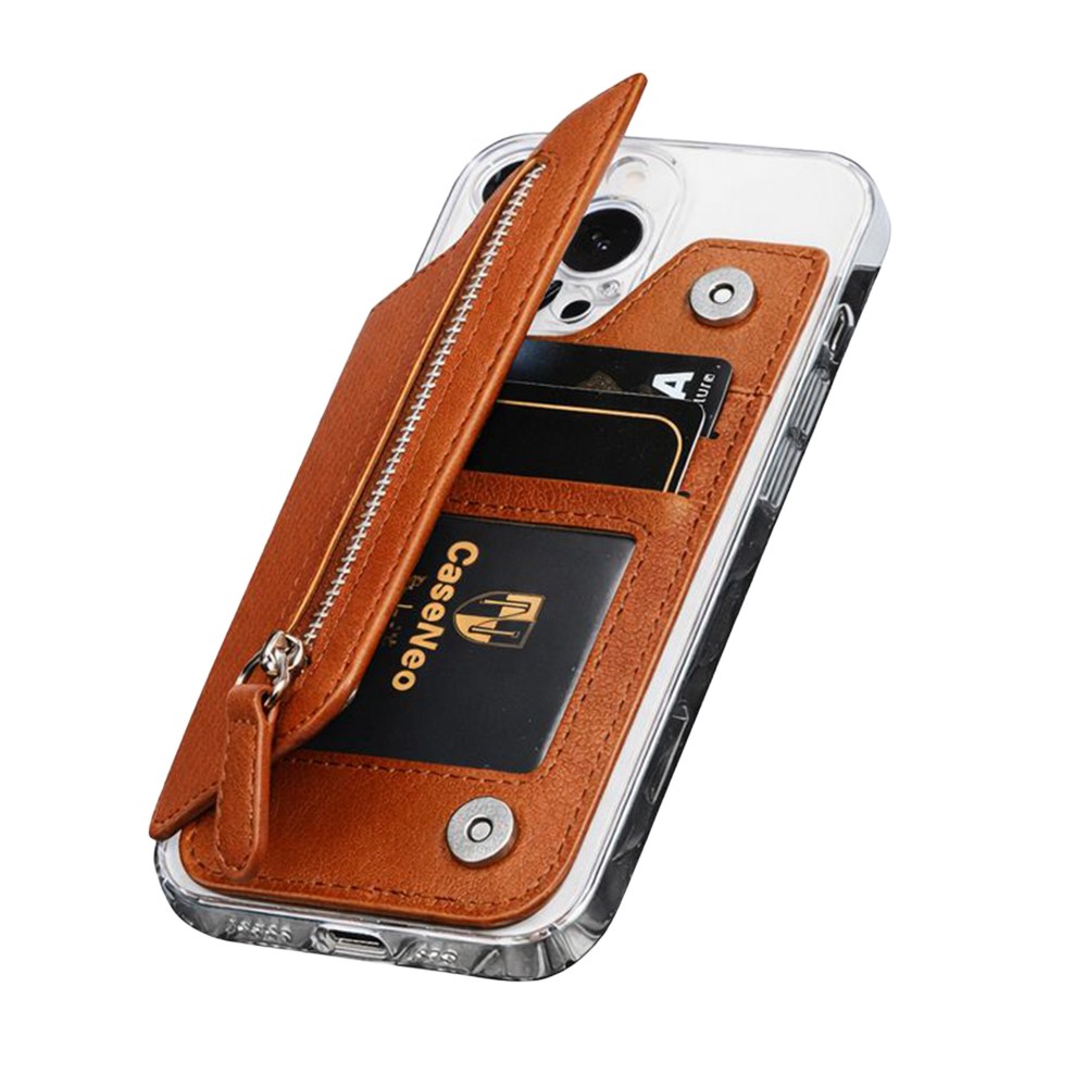 아띠꼴로 전부넣어 핸드폰 부착 카드 지갑 포켓 케이스, 1개, 웜브라운 8,900원