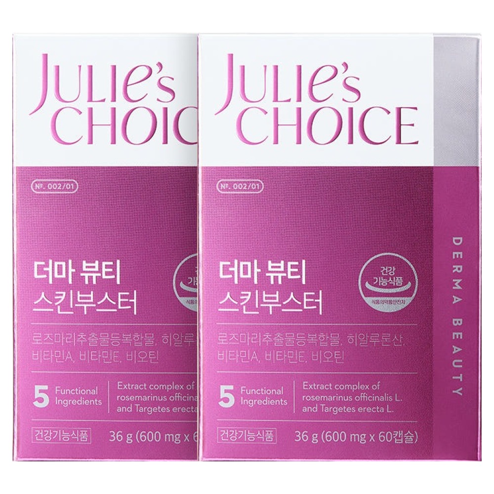 줄리스초이스 비오틴 히알루론산 홈케어 더마 뷰티 스킨부스터 36g, 2개, 60정 85,000원