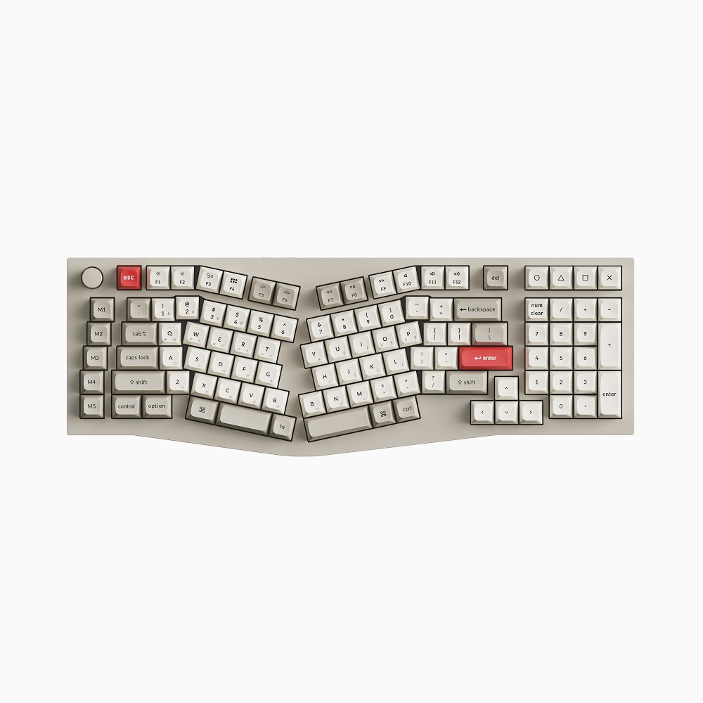 키크론 Q13 PRO MAX 알루미늄 레트로 저소음바나나축 무선 RGB 인체공학 핫스왑 커스텀 기계식 키보드 299,000원