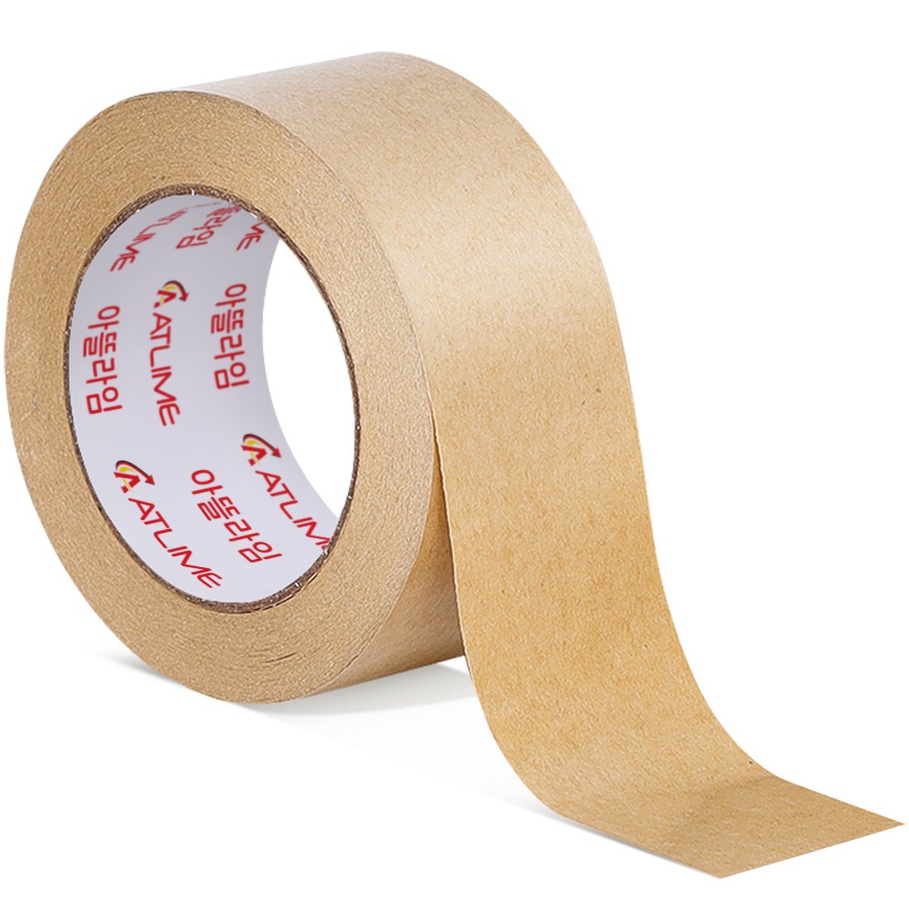 아뜰라임 크라프트 찢어쓰는 종이 박스 테이프 44mm x 50m 4,990원